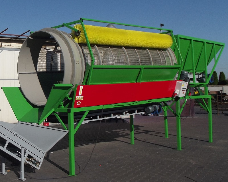 ROT160EMP trommel screener + feeder - Crible: photos 1 ROT160EMP trommel screener + feeder - Crible: photos 1
