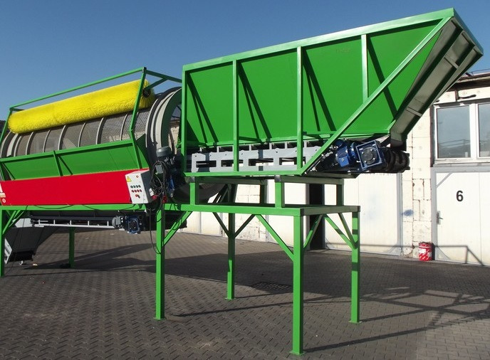 ROT160EMP trommel screener + feeder - Crible: photos 2 ROT160EMP trommel screener + feeder - Crible: photos 2