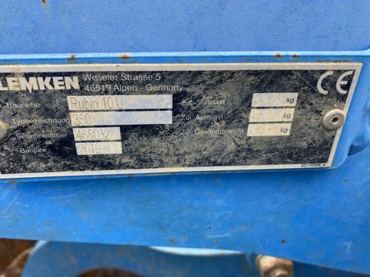 Lemken RUBIN 10/350U - Cover crop: photos 4 Lemken RUBIN 10/350U - Cover crop: photos 4