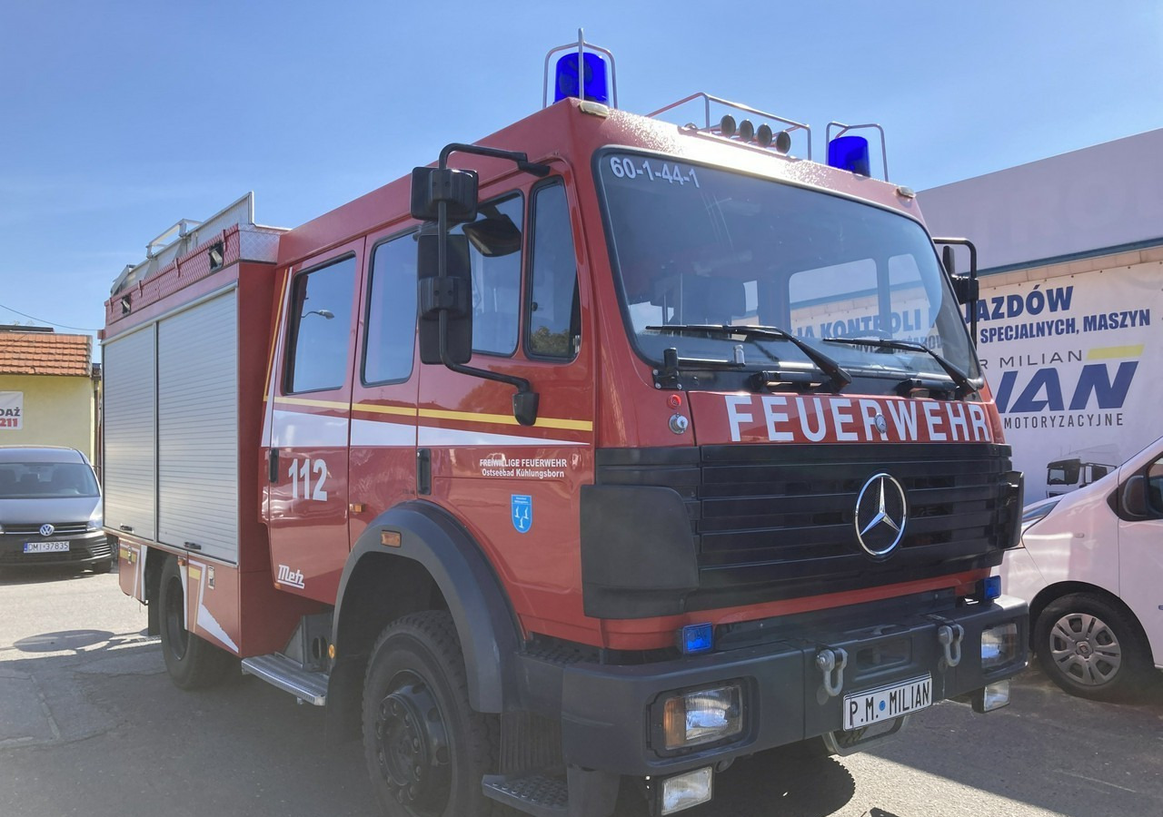 Mercedes-Benz Inny Mercedes-Benz Mercedes 1224 Straż Pożarna Gaśnicza 4X4 Metz 97 - Camion de pompier: photos 1 Mercedes-Benz Inny Mercedes-Benz Mercedes 1224 Straż Pożarna Gaśnicza 4X4 Metz 97 - Camion de pompier: photos 1
