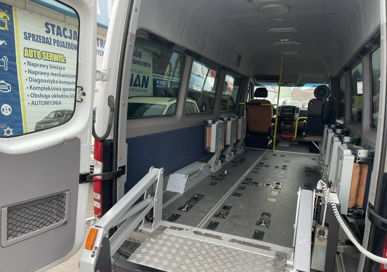Voiture Mercedes-Benz Sprinter 906 Sprinter Maxi przewozu niepełnosprawnych Rampa inwalida Flex 3-wózki: photos 13