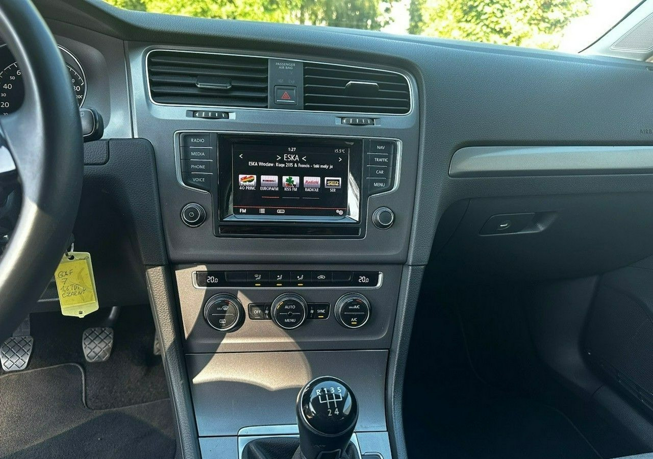 Voiture à hayon Volkswagen Golf VII VII 1,6 TDI 110KM 153TKM Klimatronik Navi Alu PDC 2015 Bez wkładu fi: photos 16