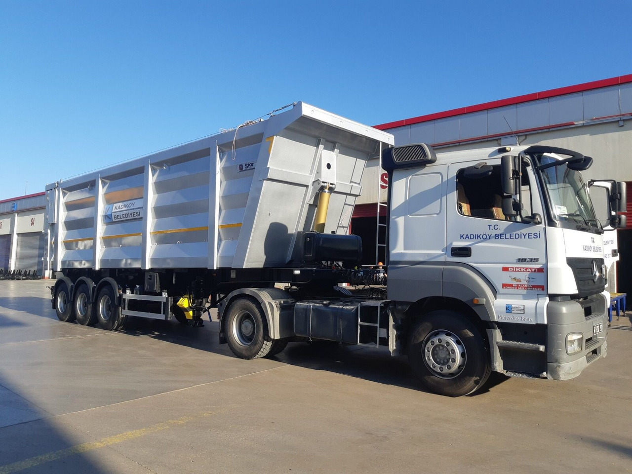 STAR YAGCILAR SY - Tipper scrap - Semi-remorque benne: photos 3 STAR YAGCILAR SY - Tipper scrap - Semi-remorque benne: photos 3