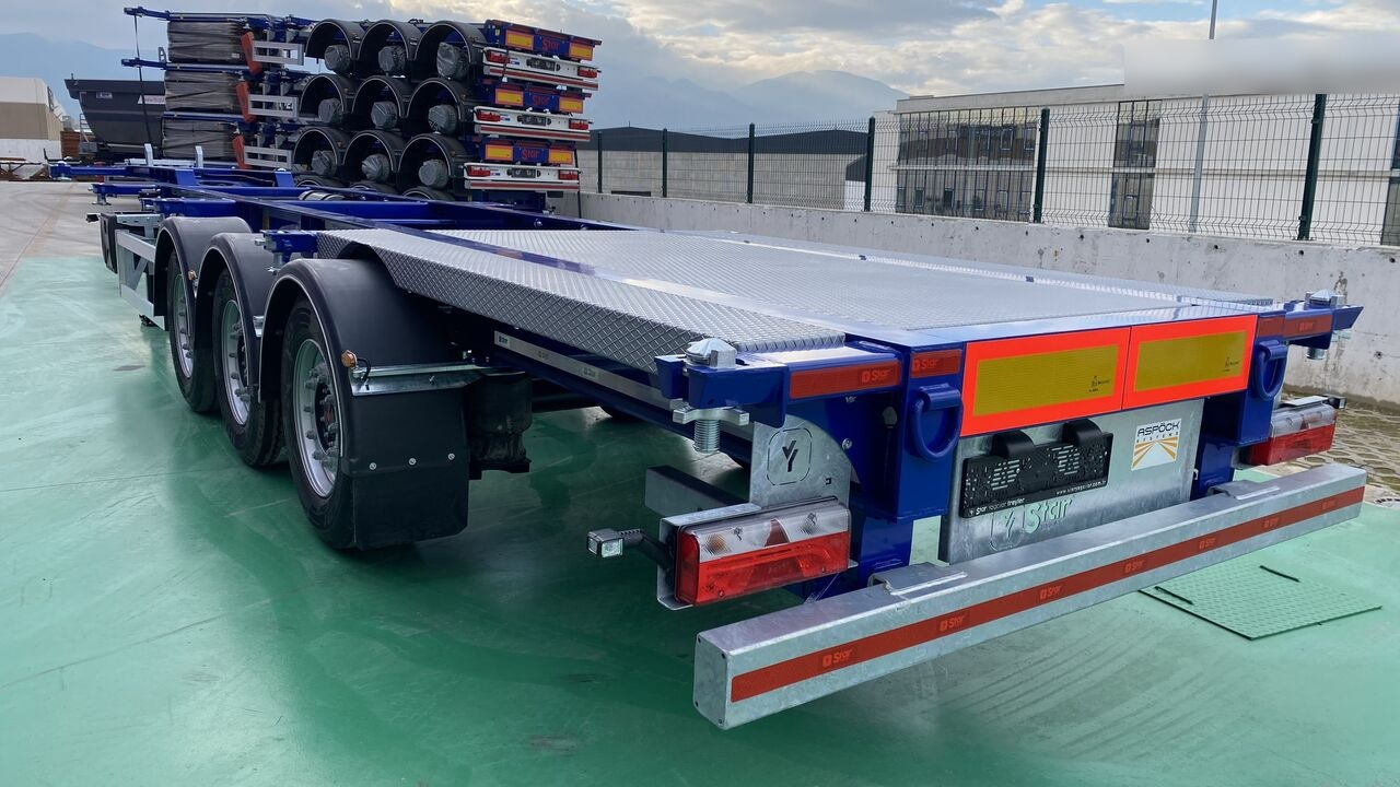 Star Yagcilar Fixed container carrier - Semi-remorque porte-conteneur/ Caisse mobile: photos 5 Star Yagcilar Fixed container carrier - Semi-remorque porte-conteneur/ Caisse mobile: photos 5