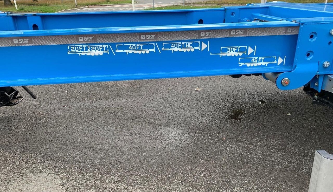Star Yagcilar Telescopic container carrier - Semi-remorque porte-conteneur/ Caisse mobile: photos 4 Star Yagcilar Telescopic container carrier - Semi-remorque porte-conteneur/ Caisse mobile: photos 4