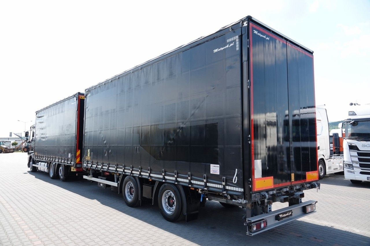 DAF XF 480 / ZESTAW TANDEM / 120 M3 / PRZEJAZDOWY / - Camion à rideaux coulissants: photos 3 DAF XF 480 / ZESTAW TANDEM / 120 M3 / PRZEJAZDOWY / - Camion à rideaux coulissants: photos 3