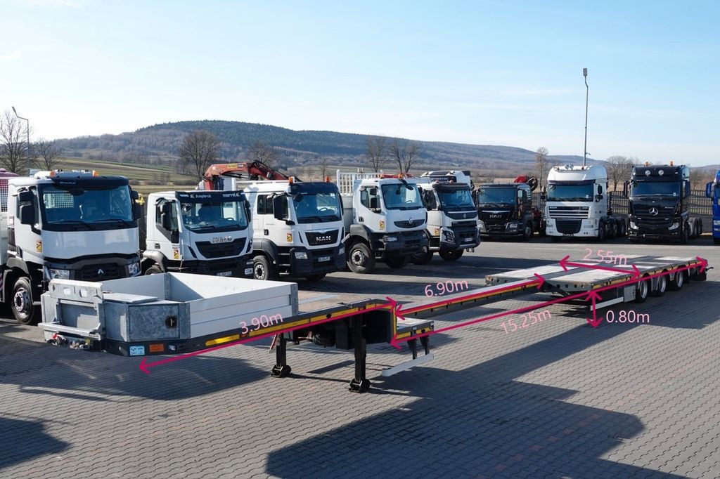 Emtech NACZEPA LAWETA / NISKOPODWOZIE / ROZCIĄGANA / DŁ Emtech NACZEPA LAWETA / NISKOPODWOZIE / ROZCIĄGANA / DŁ - Semi-remorque surbaissé: photos 2 Emtech NACZEPA LAWETA / NISKOPODWOZIE / ROZCIĄGANA / DŁ Emtech NACZEPA LAWETA / NISKOPODWOZIE / ROZCIĄGANA / DŁ - Semi-remorque surbaissé: photos 2