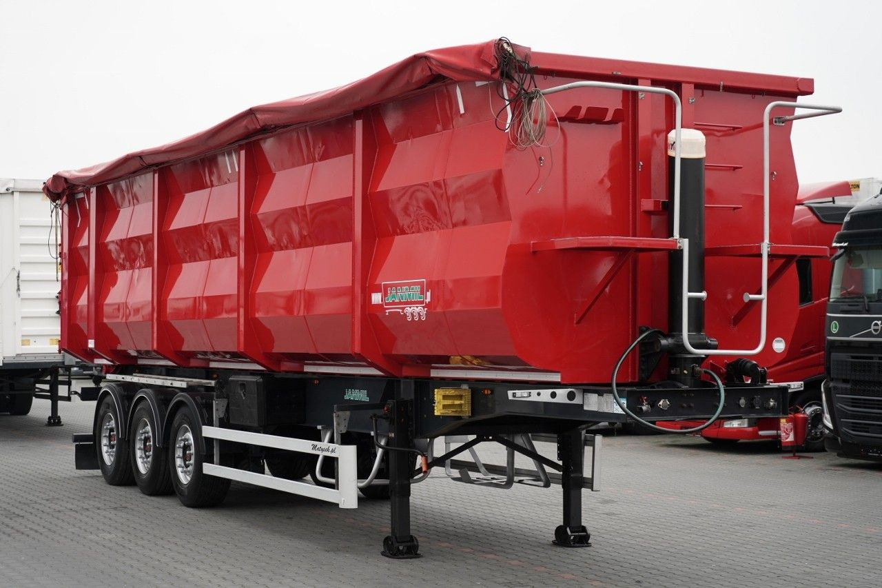 JANMIL / WYWROTKA STALOWA / 58 m3 / 2021 ROK / H - Semi-remorque benne: photos 1 JANMIL / WYWROTKA STALOWA / 58 m3 / 2021 ROK / H - Semi-remorque benne: photos 1