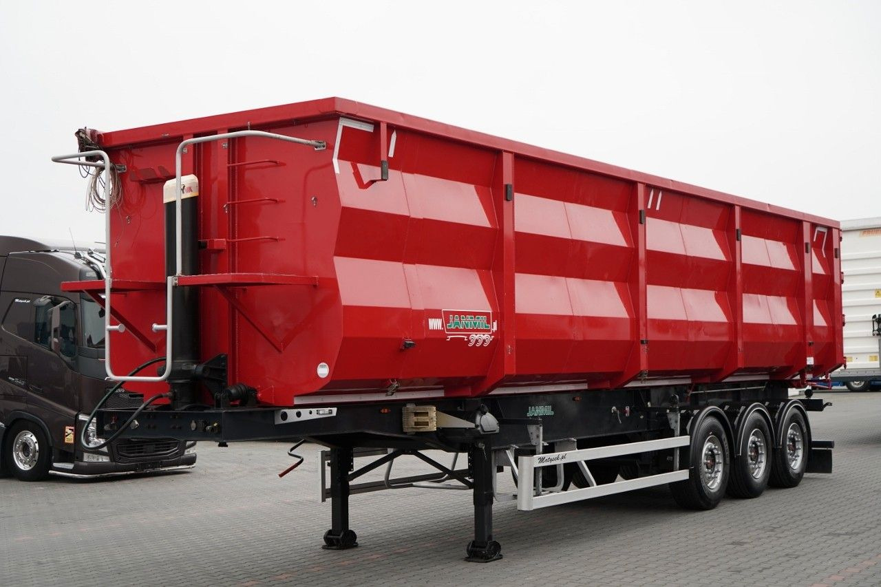 JANMIL / WYWROTKA STALOWA / 58 m3 / 2021 ROK / H - Semi-remorque benne: photos 3 JANMIL / WYWROTKA STALOWA / 58 m3 / 2021 ROK / H - Semi-remorque benne: photos 3