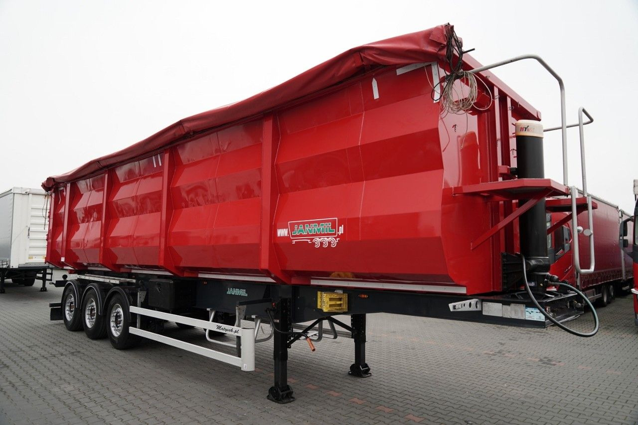 JANMIL / WYWROTKA STALOWA / 58 m3 / 2021 ROK / H - Semi-remorque benne: photos 2 JANMIL / WYWROTKA STALOWA / 58 m3 / 2021 ROK / H - Semi-remorque benne: photos 2