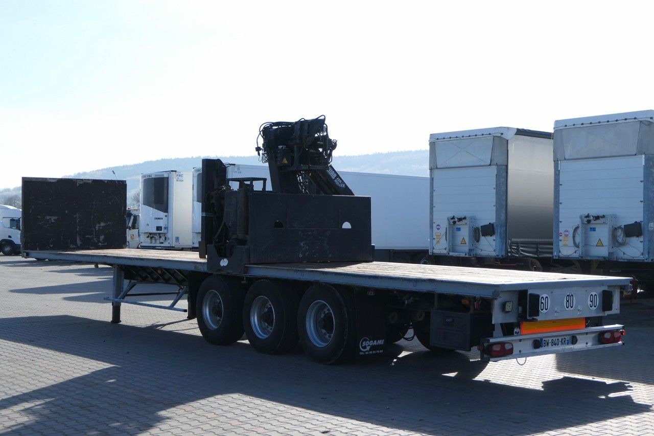 Kaiser PLATFORM/FOR BUILDING/CRANE HIAB /STRONG-FLOOR - Semi-remorque plateau: photos 4 Kaiser PLATFORM/FOR BUILDING/CRANE HIAB /STRONG-FLOOR - Semi-remorque plateau: photos 4