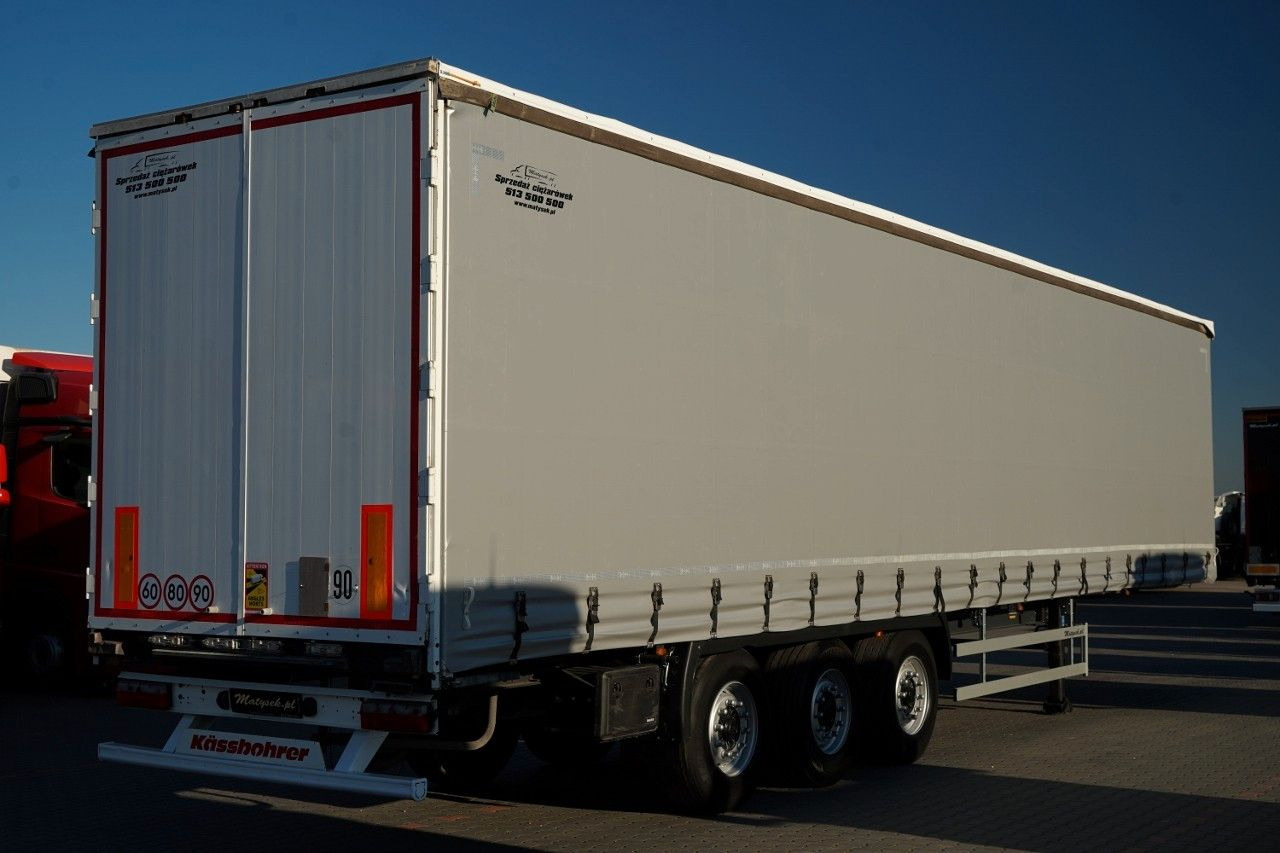 Semi-remorque rideaux coulissants Kässbohrer FIRANKA / STANDARD / MOCNA PODŁOGA SZYNA-DESKA: photos 6 Semi-remorque rideaux coulissants Kässbohrer FIRANKA / STANDARD / MOCNA PODŁOGA SZYNA-DESKA: photos 6