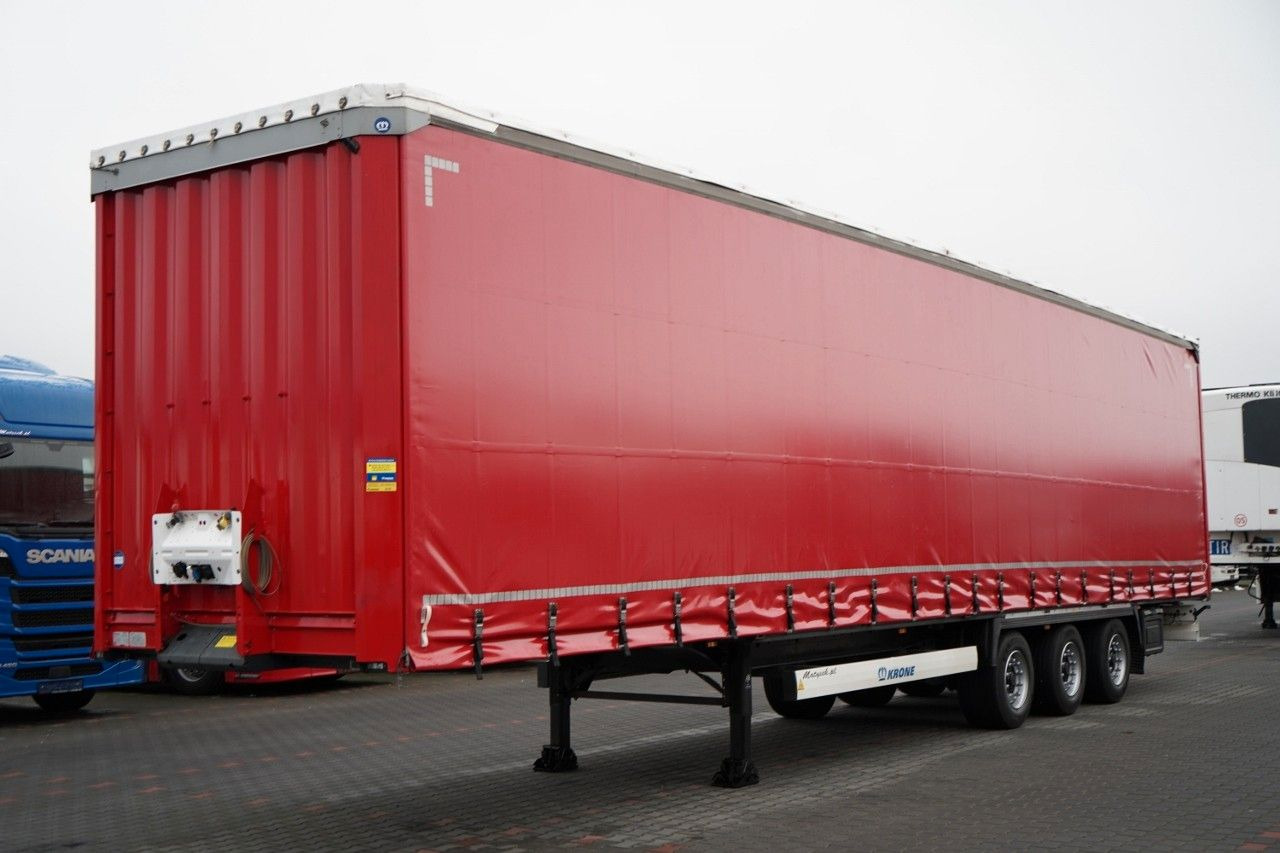 Krone FIRANKA / MEGA / OŚ PODNOSZONA / LOW DECK / - Semi-remorque rideaux coulissants: photos 1 Krone FIRANKA / MEGA / OŚ PODNOSZONA / LOW DECK / - Semi-remorque rideaux coulissants: photos 1