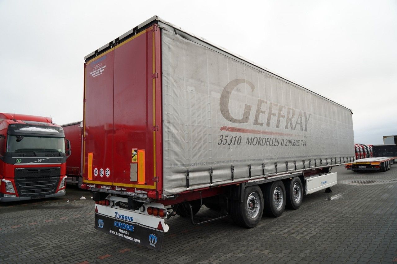 Krone FIRANKA / STANDARD / KOSZ NA PALETY / SAF / - Semi-remorque rideaux coulissants: photos 5 Krone FIRANKA / STANDARD / KOSZ NA PALETY / SAF / - Semi-remorque rideaux coulissants: photos 5