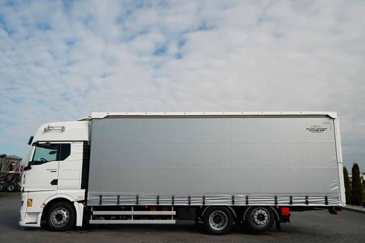 MAN TGX 26.470 / 6x2 / FIRANKA / SOLÓWKA / 6x2 / 12 - Camion à rideaux coulissants: photos 3 MAN TGX 26.470 / 6x2 / FIRANKA / SOLÓWKA / 6x2 / 12 - Camion à rideaux coulissants: photos 3