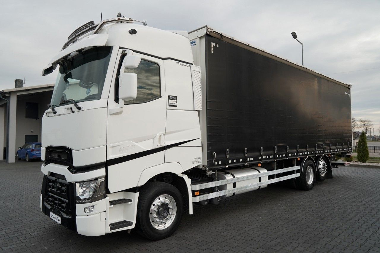 Renault T 440 / 6X2 / SOLÓWKA / FIRANKA 9.5 M / I-PARK C - Camion à rideaux coulissants: photos 3 Renault T 440 / 6X2 / SOLÓWKA / FIRANKA 9.5 M / I-PARK C - Camion à rideaux coulissants: photos 3