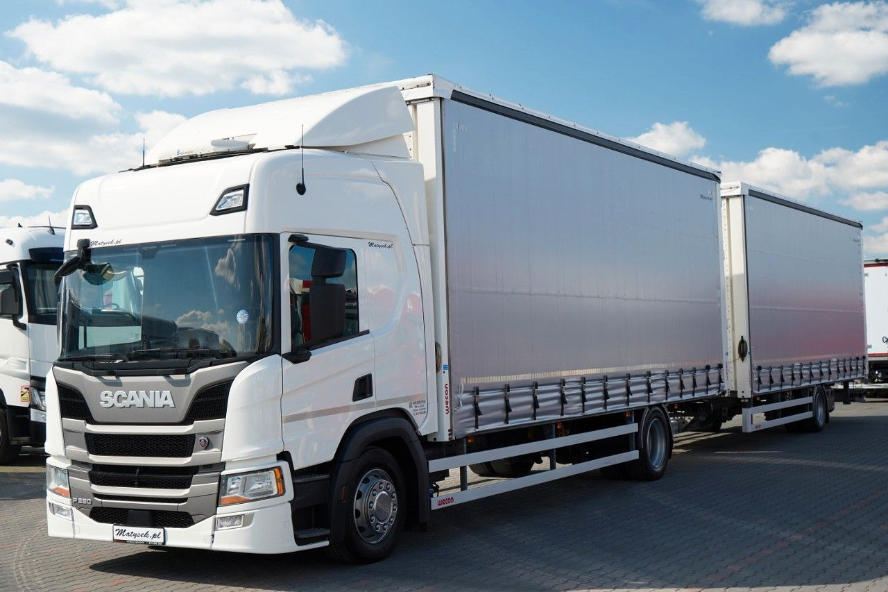 Scania P 280 / TANDEM / 4X2 / MEGA / I-PARK COOL / PRZ - Camion à rideaux coulissants: photos 3 Scania P 280 / TANDEM / 4X2 / MEGA / I-PARK COOL / PRZ - Camion à rideaux coulissants: photos 3