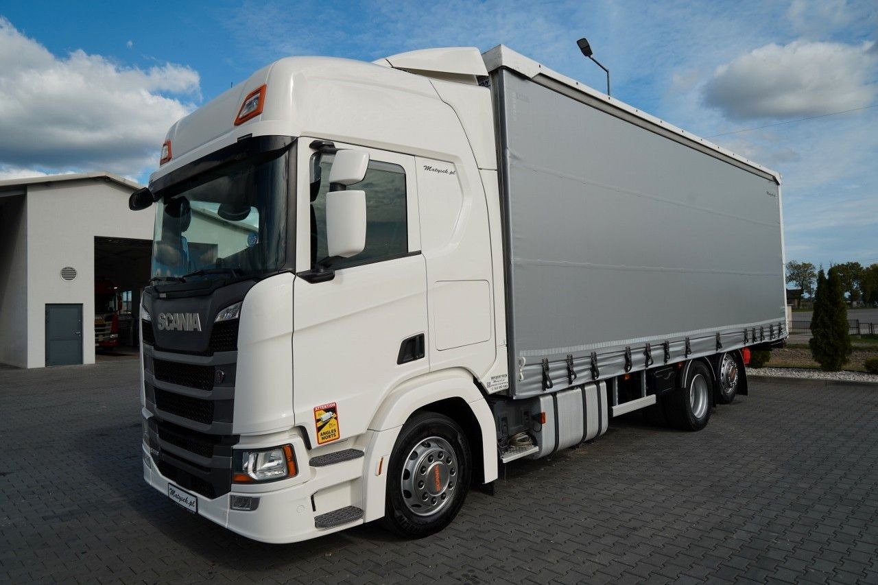 Scania R 450 / MEGA / 6x2 / FIRANKA - 8,2 m / SOLÓWKA / - Camion à rideaux coulissants: photos 2 Scania R 450 / MEGA / 6x2 / FIRANKA - 8,2 m / SOLÓWKA / - Camion à rideaux coulissants: photos 2