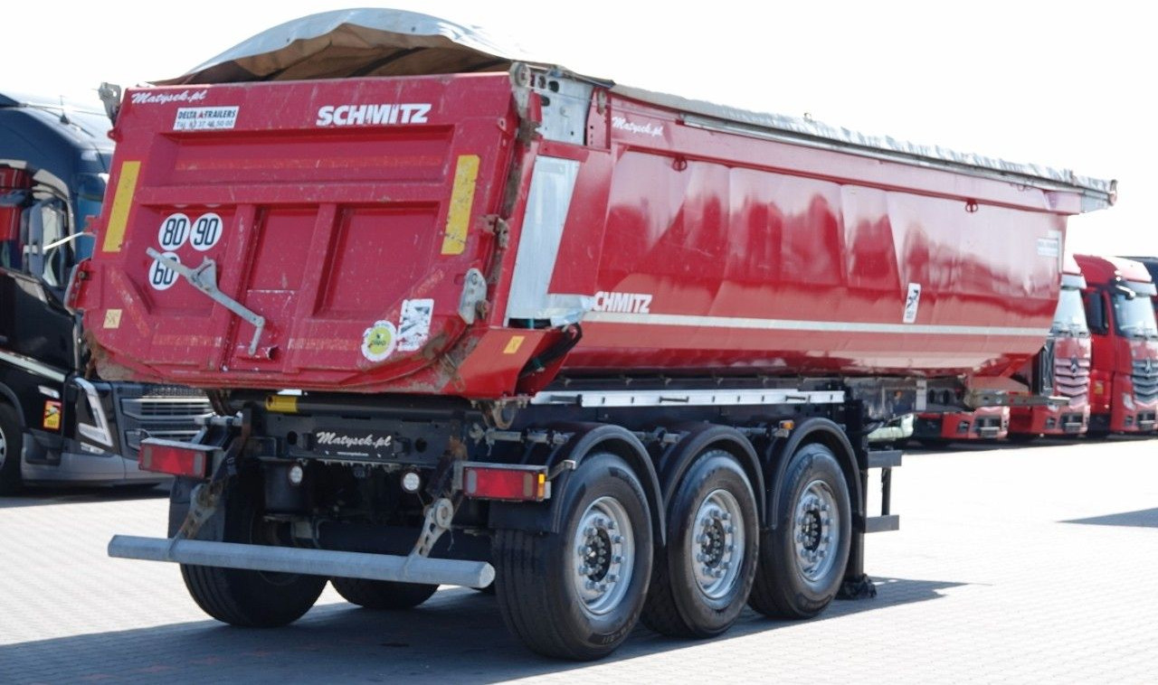 Schmitz Cargobull WYWROTKA / 26 m3 / STALOWA / HYDROKLAPA / OŚ PO - Semi-remorque benne: photos 4 Schmitz Cargobull WYWROTKA / 26 m3 / STALOWA / HYDROKLAPA / OŚ PO - Semi-remorque benne: photos 4