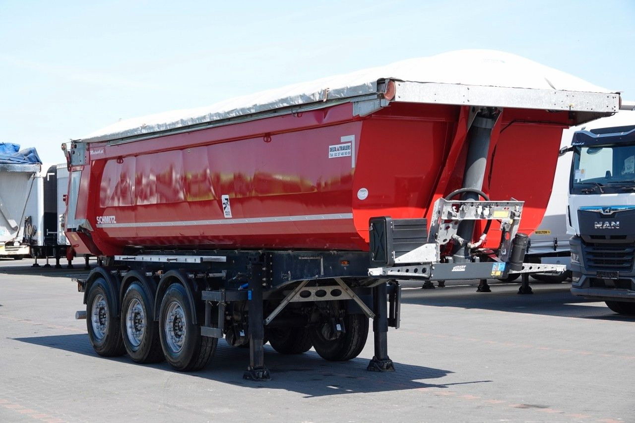 Schmitz Cargobull WYWROTKA / 26 m3 / STALOWA / HYDROKLAPA / OŚ PO - Semi-remorque benne: photos 1 Schmitz Cargobull WYWROTKA / 26 m3 / STALOWA / HYDROKLAPA / OŚ PO - Semi-remorque benne: photos 1