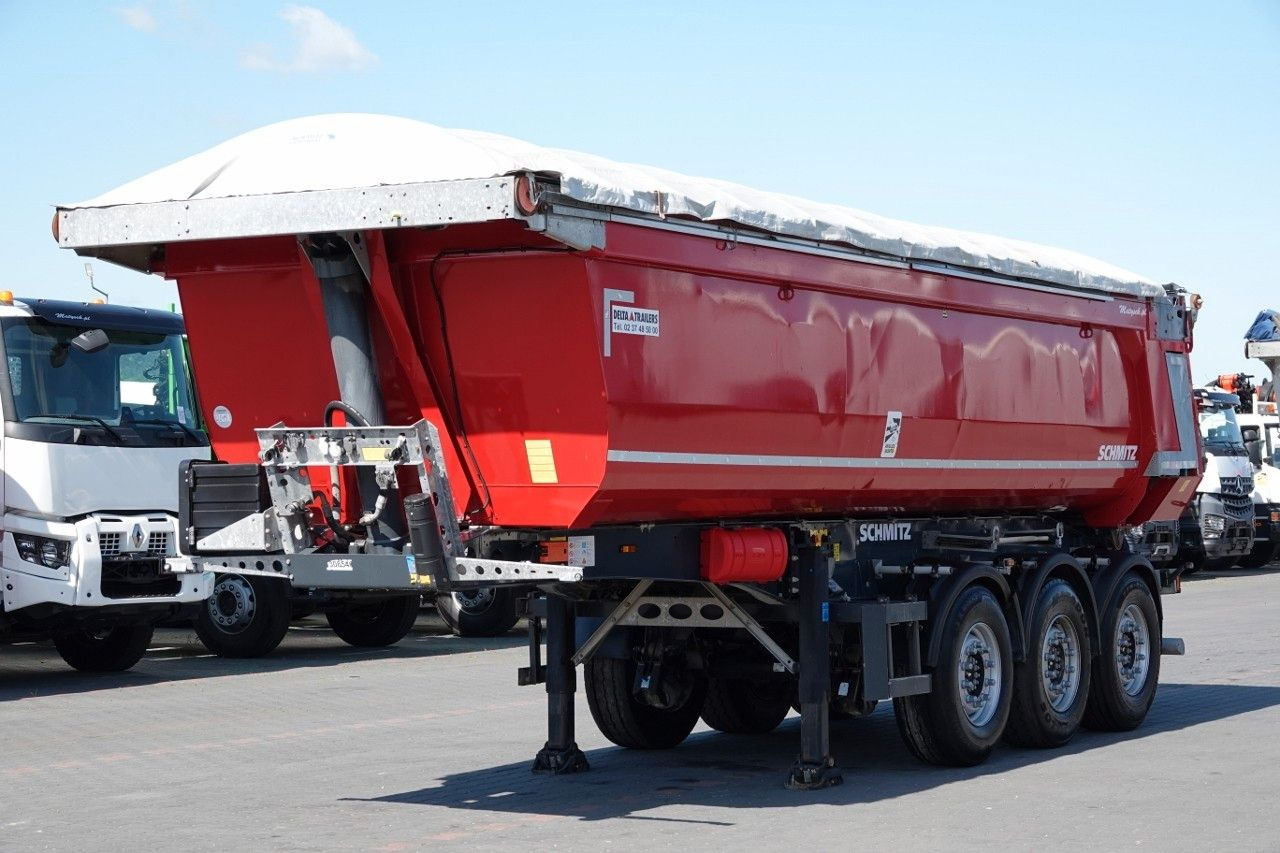 Schmitz Cargobull WYWROTKA / 26 m3 / STALOWA / HYDROKLAPA / OŚ PO - Semi-remorque benne: photos 2 Schmitz Cargobull WYWROTKA / 26 m3 / STALOWA / HYDROKLAPA / OŚ PO - Semi-remorque benne: photos 2