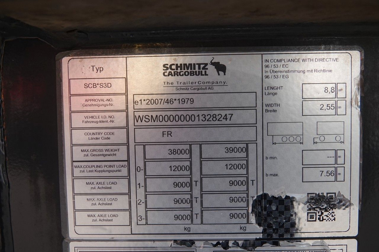 Semi-remorque benne Schmitz Cargobull WYWROTKA 30 m3 / STALOWA / RYNNA WANNA HP / OŚ P: photos 19 Semi-remorque benne Schmitz Cargobull WYWROTKA 30 m3 / STALOWA / RYNNA WANNA HP / OŚ P: photos 19