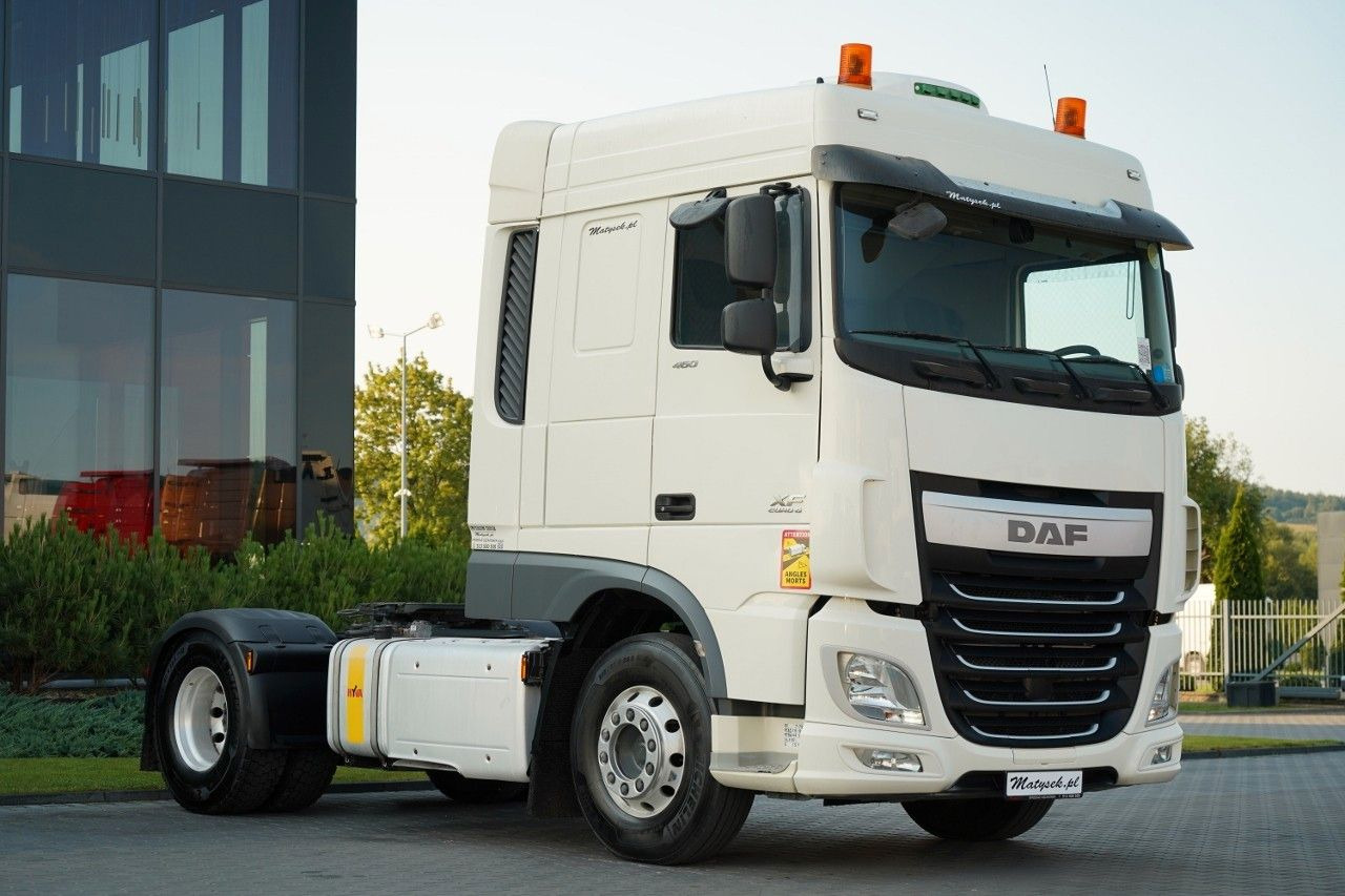 DAF XF 460 / SPACE CAB / HYDRAULIKA / I-PARK COOL / - Tracteur routier: photos 1 DAF XF 460 / SPACE CAB / HYDRAULIKA / I-PARK COOL / - Tracteur routier: photos 1