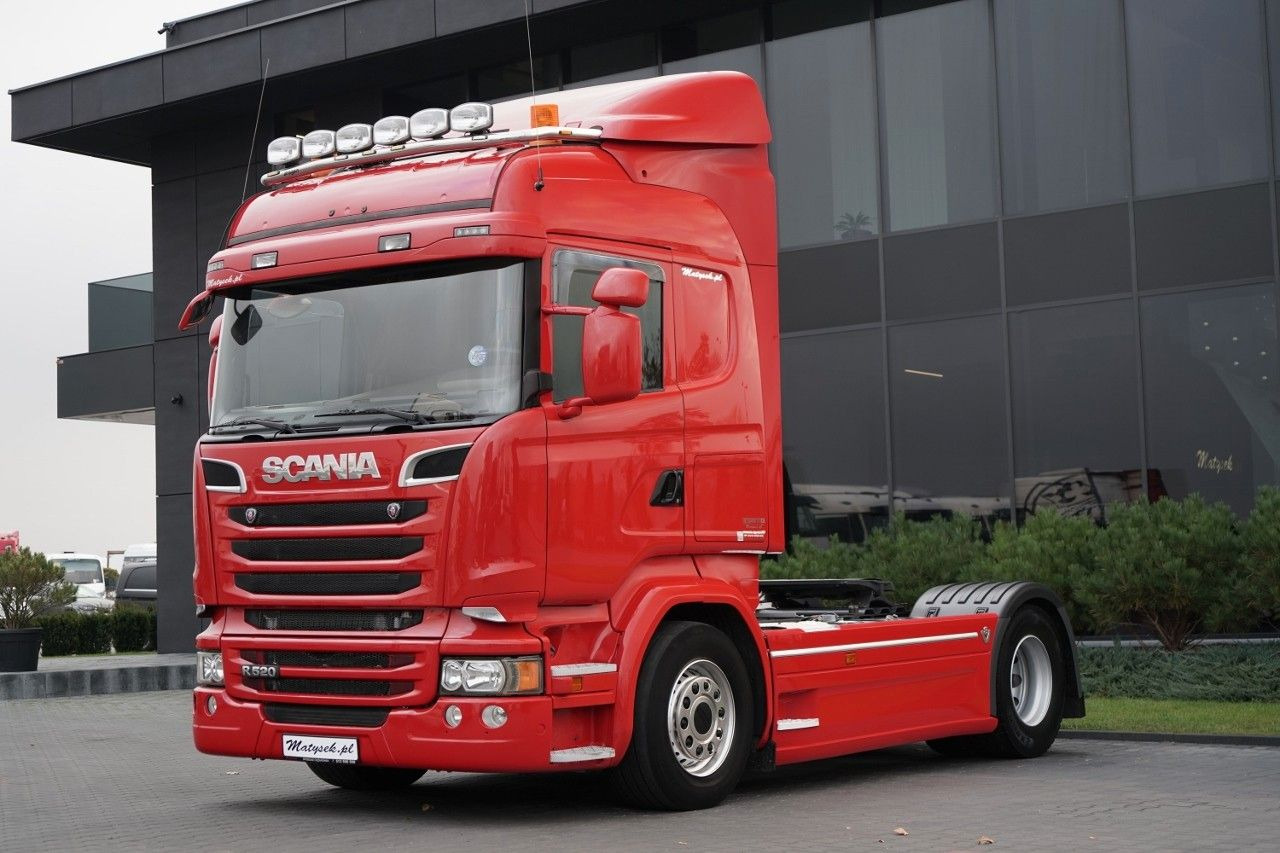 Scania R 520 / V8 / HYDRAULIKA / RETARDER / FULL AIRMAT - Tracteur routier: photos 1 Scania R 520 / V8 / HYDRAULIKA / RETARDER / FULL AIRMAT - Tracteur routier: photos 1