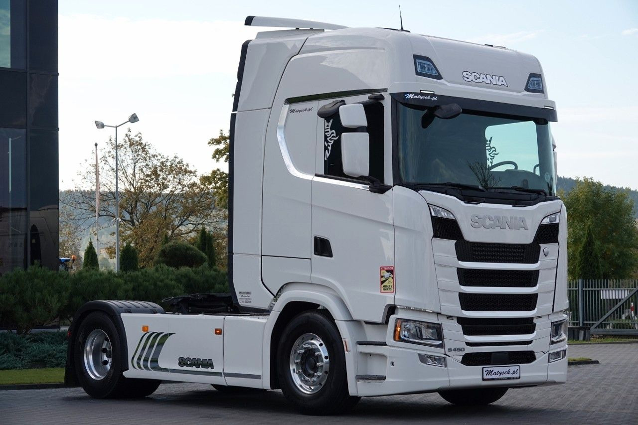 Scania S 450 / RETARDER /2018 ROK / NAVI / ALUFELGI / O - Tracteur routier: photos 1 Scania S 450 / RETARDER /2018 ROK / NAVI / ALUFELGI / O - Tracteur routier: photos 1