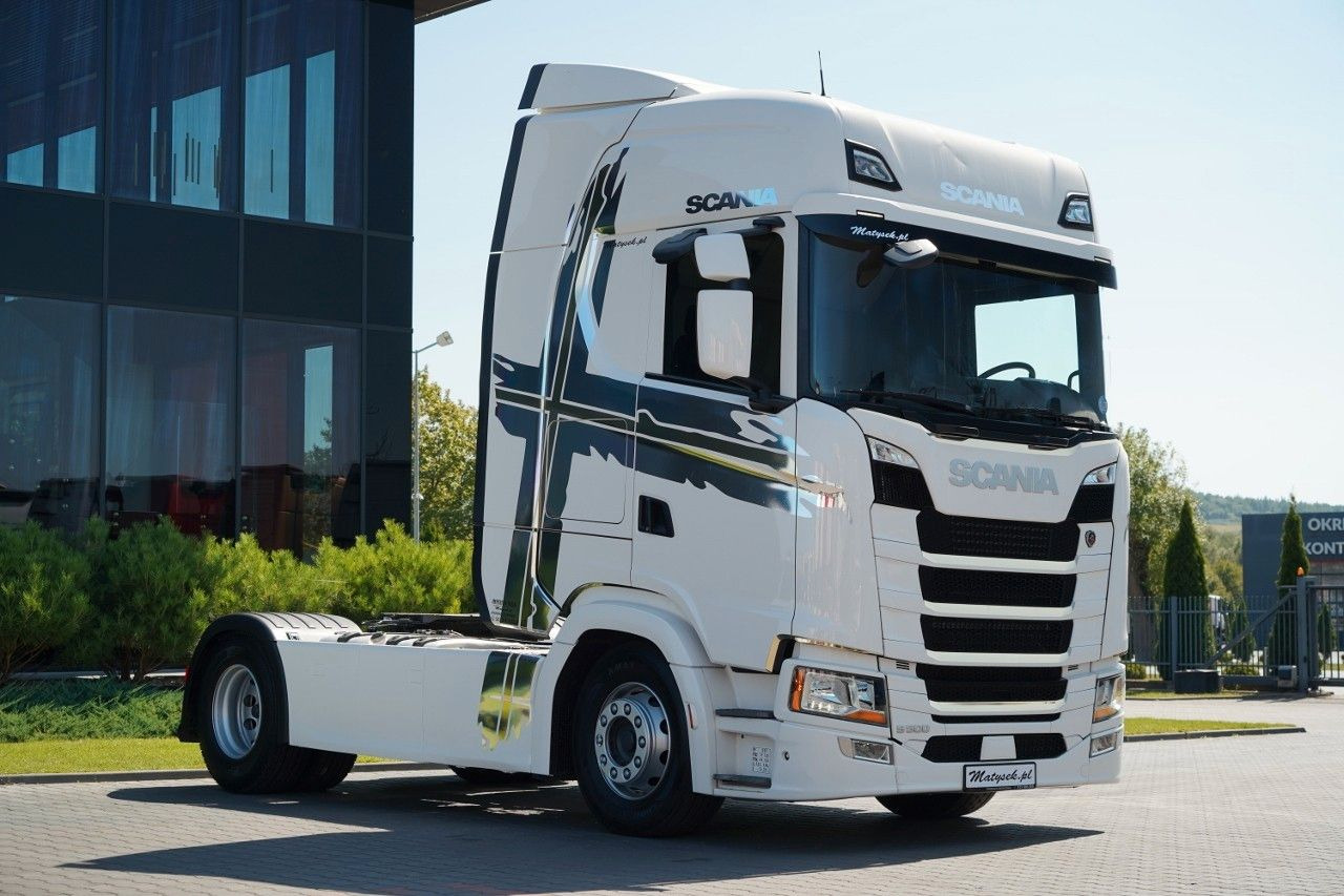 Scania S 500 / RETARDER / FULL AIRMATIC / OPONY 100% / - Tracteur routier: photos 1 Scania S 500 / RETARDER / FULL AIRMATIC / OPONY 100% / - Tracteur routier: photos 1