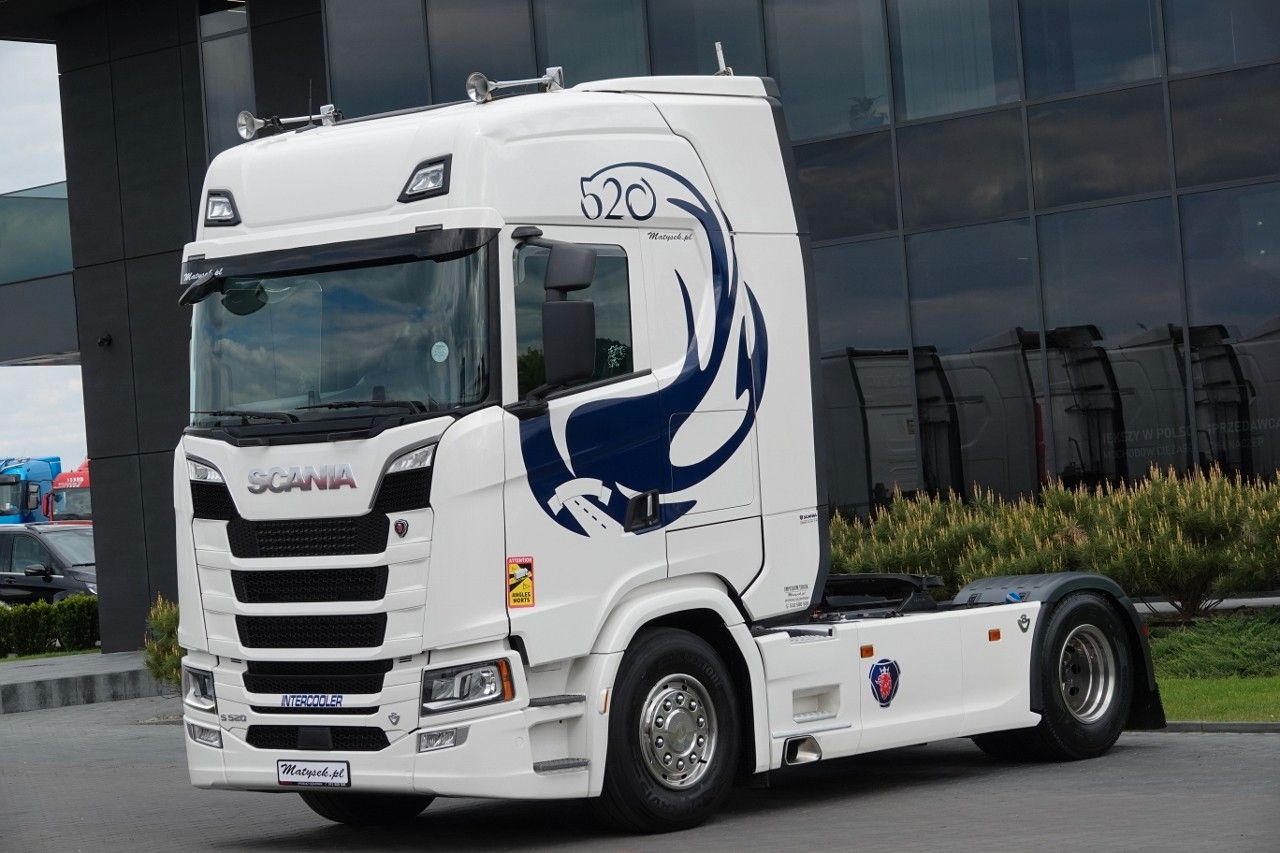 Scania S 520 / V8 / RETARDER / I-PARK COOL / - Tracteur routier: photos 1 Scania S 520 / V8 / RETARDER / I-PARK COOL / - Tracteur routier: photos 1