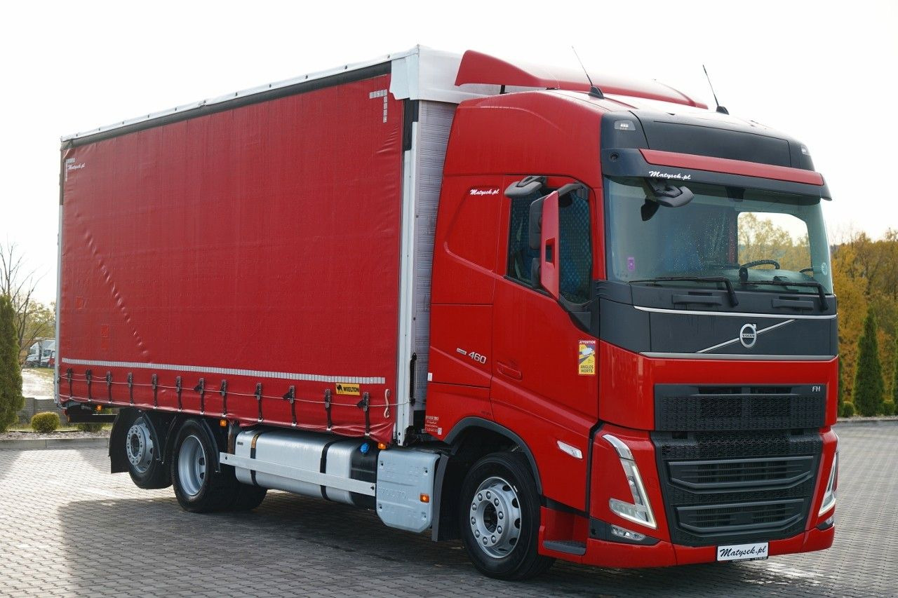 Volvo FH 460 / SOLÓWKA / I-SAVE / I-PARK COOL / OŚ POD - Camion à rideaux coulissants: photos 1 Volvo FH 460 / SOLÓWKA / I-SAVE / I-PARK COOL / OŚ POD - Camion à rideaux coulissants: photos 1