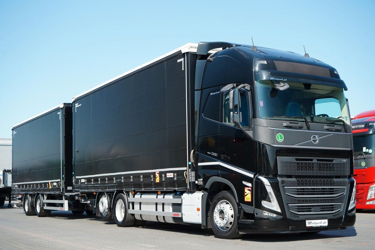 Volvo FH 500 / 6x2 / FIRANKA - 7,7 m / 2023 / KLIMA PO - Camion à rideaux coulissants: photos 1 Volvo FH 500 / 6x2 / FIRANKA - 7,7 m / 2023 / KLIMA PO - Camion à rideaux coulissants: photos 1