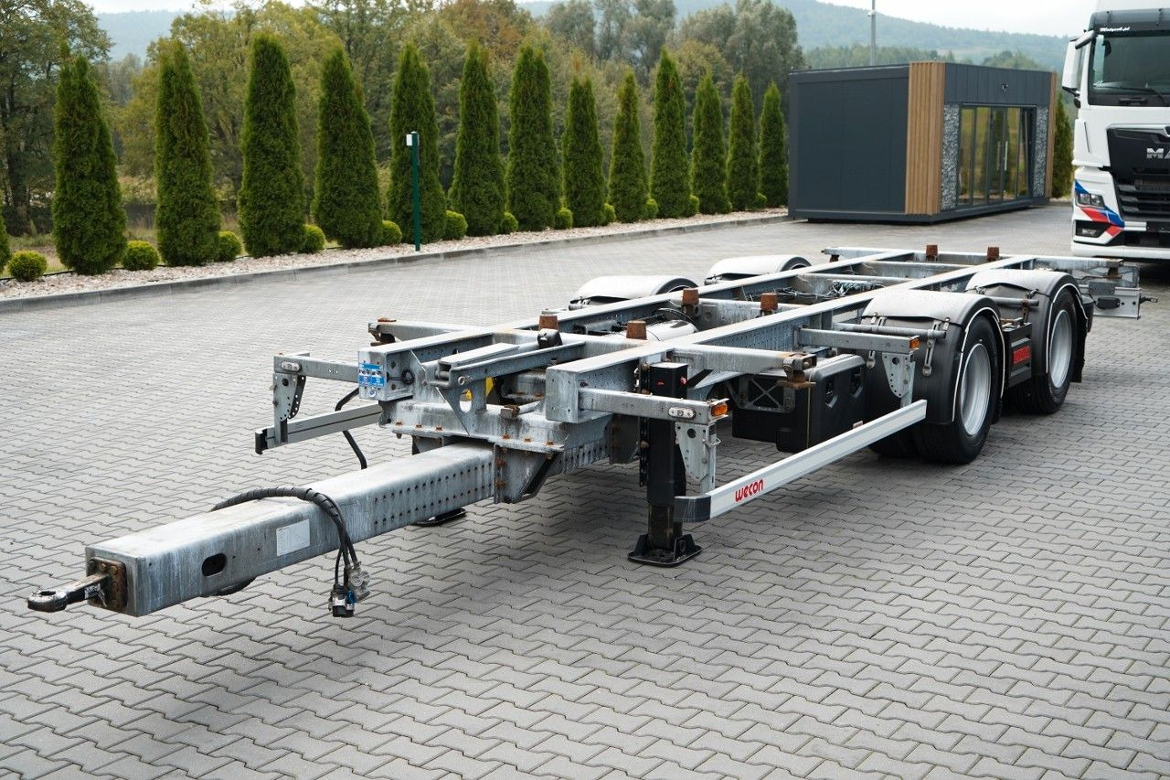 Wecon NACZEPA PODKONTENEROWA / 2019 - Semi-remorque châssis: photos 1 Wecon NACZEPA PODKONTENEROWA / 2019 - Semi-remorque châssis: photos 1