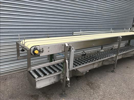 NNP stainless two tier conveyor - Convoyeur: photos 2 NNP stainless two tier conveyor - Convoyeur: photos 2