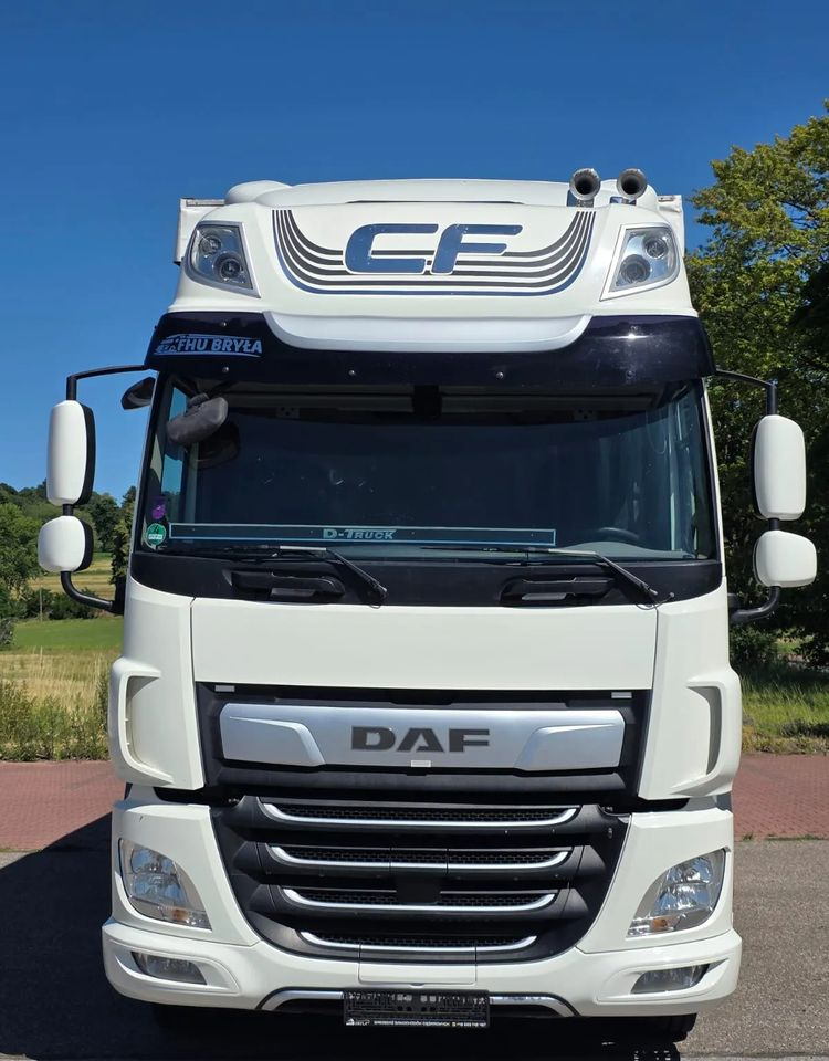 DAF CF290 / CF320 / FIRANKA / WINDA DHOLLANDIA / E6/ JEDEN WŁAŚCICIEL / SPROWADZONY / 22PALETY / 2019/ PODNOSZONY DACH / JAK NOWY - Camion à rideaux coulissants: photos 3 DAF CF290 / CF320 / FIRANKA / WINDA DHOLLANDIA / E6/ JEDEN WŁAŚCICIEL / SPROWADZONY / 22PALETY / 2019/ PODNOSZONY DACH / JAK NOWY - Camion à rideaux coulissants: photos 3
