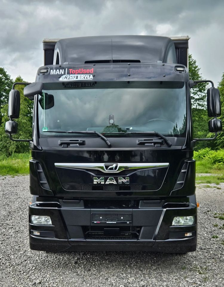 MAN TGM 12.290/15.290/E6/FIRANKA/BOCZNE DRZWI/BURTO-FIRANKA/18PALET/WINDA/NISKI PRZEBIEG/2018/CAŁY NA PODUSZKACH/SERWISOWANY - Camion à rideaux coulissants: photos 3 MAN TGM 12.290/15.290/E6/FIRANKA/BOCZNE DRZWI/BURTO-FIRANKA/18PALET/WINDA/NISKI PRZEBIEG/2018/CAŁY NA PODUSZKACH/SERWISOWANY - Camion à rideaux coulissants: photos 3