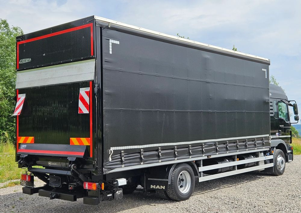 Camion à rideaux coulissants MAN TGM 15.290 / FIRANKA / 2019R / SPROWADZONY/ 7500 ŁADOWNOŚĆ / 18 PALET / E6 / JAK NOWY / WINDA /: photos 7