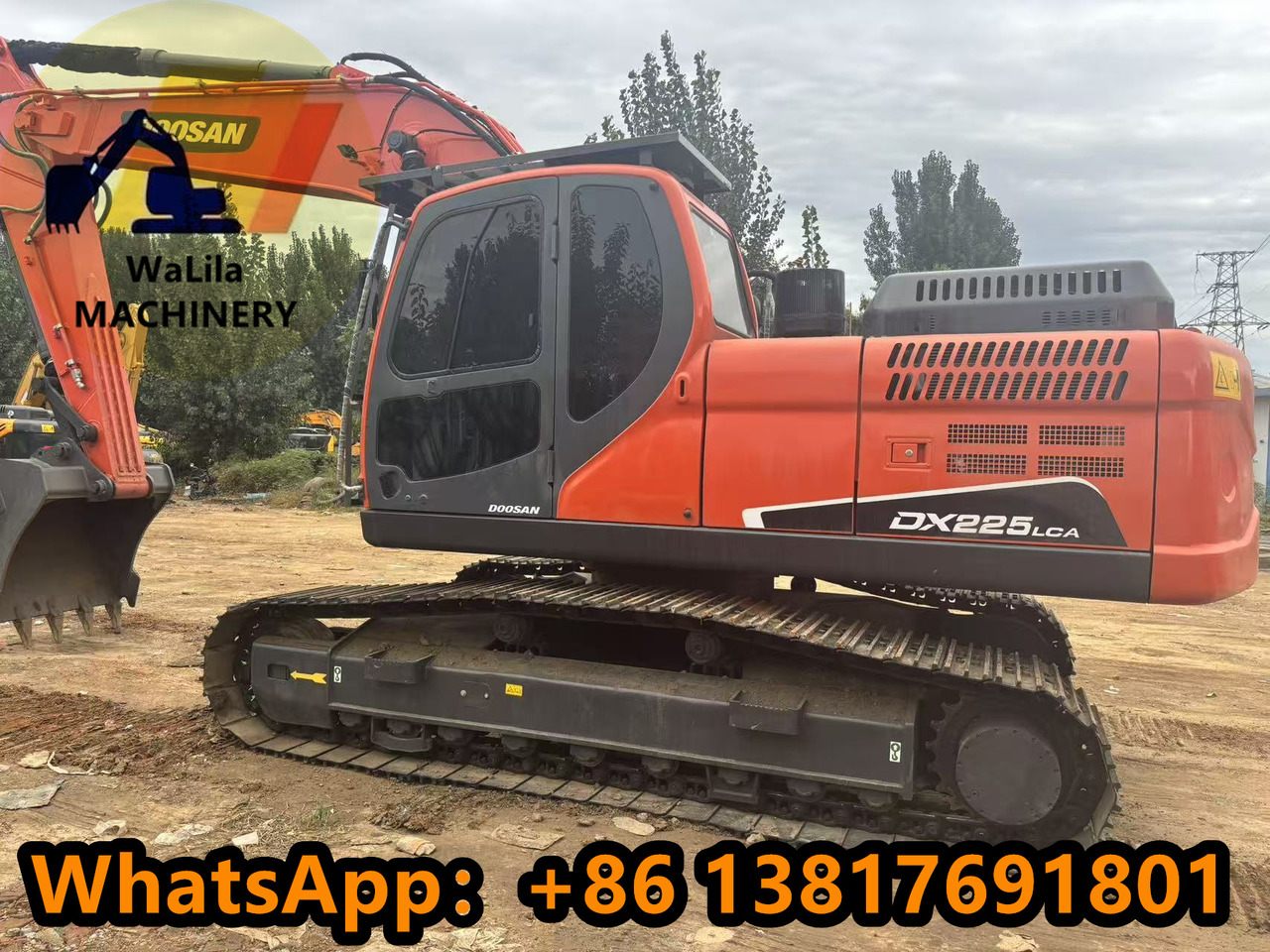 DOOSAN DX225 - Pelle sur chenille: photos 3 DOOSAN DX225 - Pelle sur chenille: photos 3