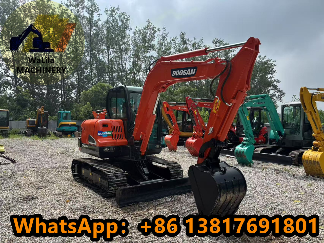 DOOSAN DX60-9 - Mini pelle: photos 2 DOOSAN DX60-9 - Mini pelle: photos 2