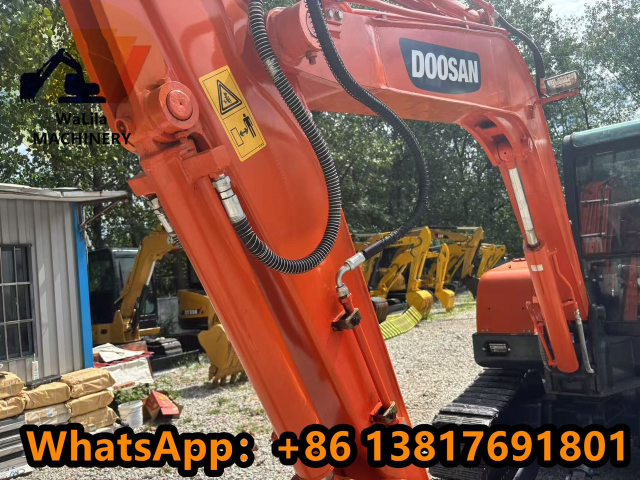 Mini pelle Doosan DH 55-7 DH55 (Good): photos 6 Mini pelle Doosan DH 55-7 DH55 (Good): photos 6