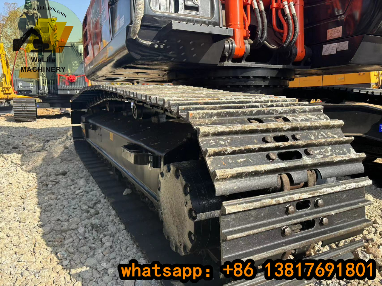 Pelle sur chenille Hitachi ZX200-3G Hitachi zx200 zx200-3G: photos 10