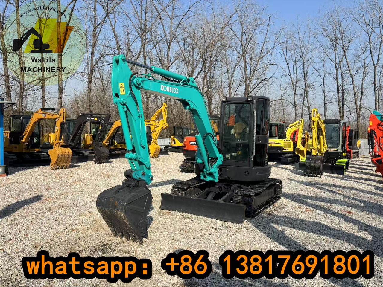 KOBELCO SK55 - Mini pelle: photos 2 KOBELCO SK55 - Mini pelle: photos 2