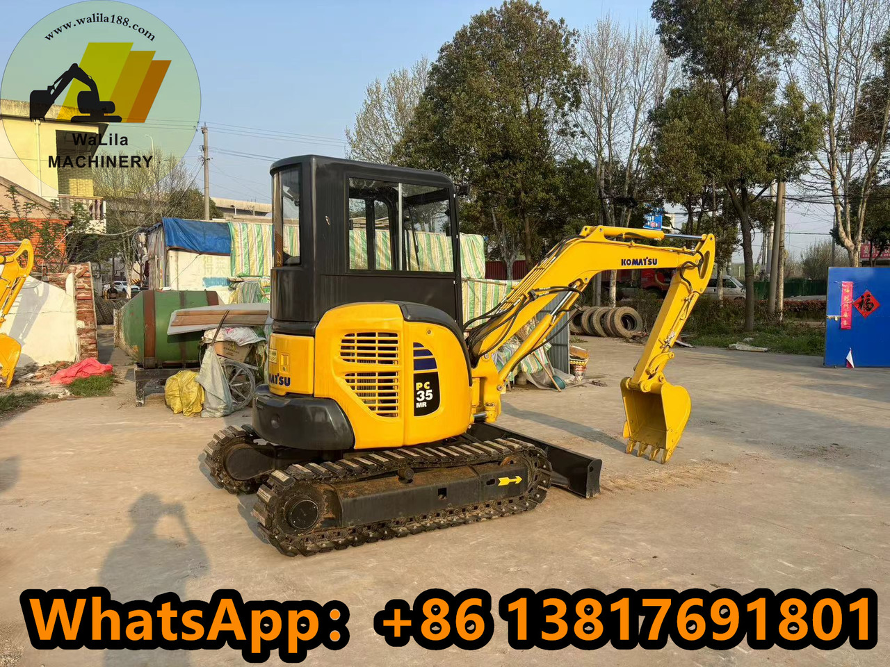 KOMATSU PC35MR - Mini pelle: photos 3 KOMATSU PC35MR - Mini pelle: photos 3