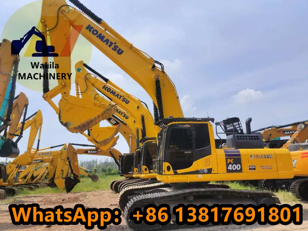 KOMATSU PC400-8 - Pelle sur chenille: photos 2 KOMATSU PC400-8 - Pelle sur chenille: photos 2