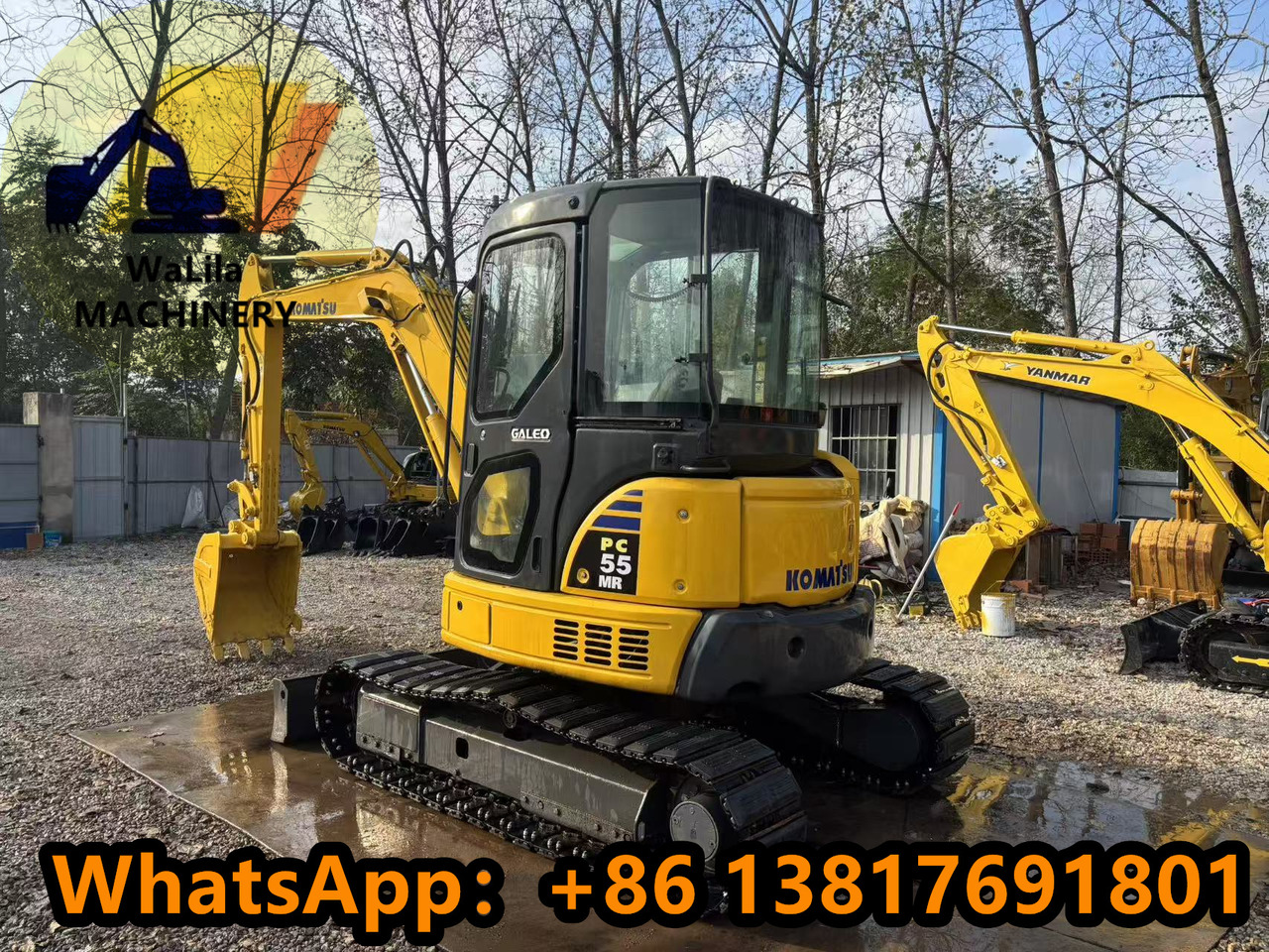 KOMATSU PC55MR - Mini pelle: photos 5 KOMATSU PC55MR - Mini pelle: photos 5