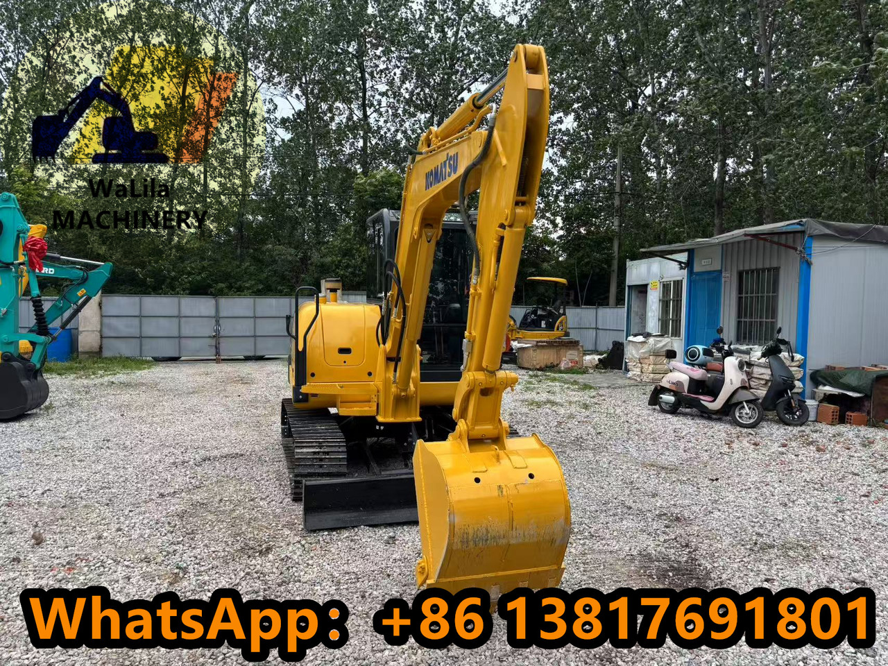 Mini pelle KOMATSU PC56: photos 8