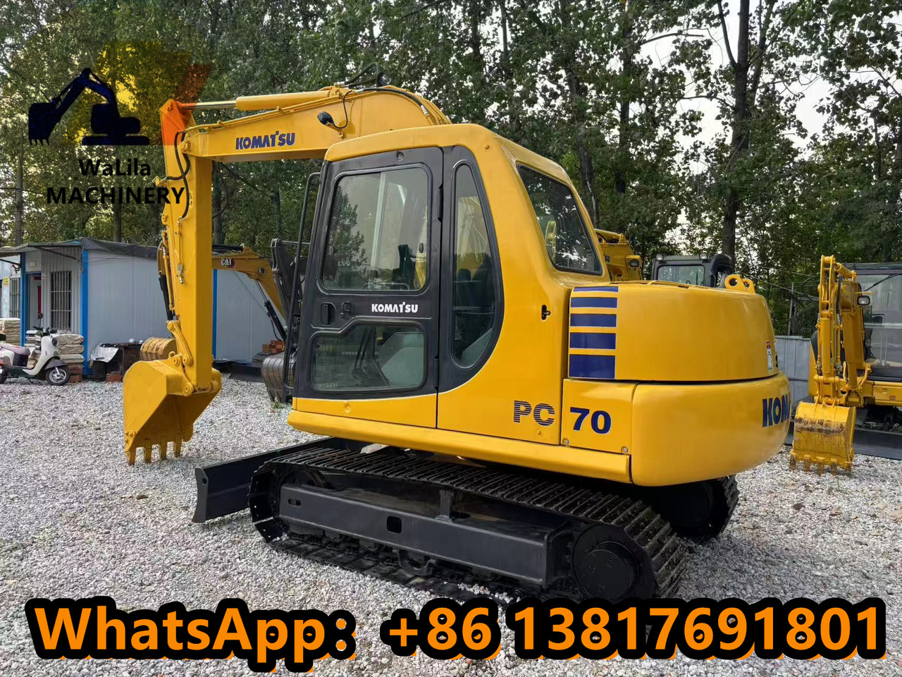 KOMATSU PC70 - Mini pelle: photos 5 KOMATSU PC70 - Mini pelle: photos 5