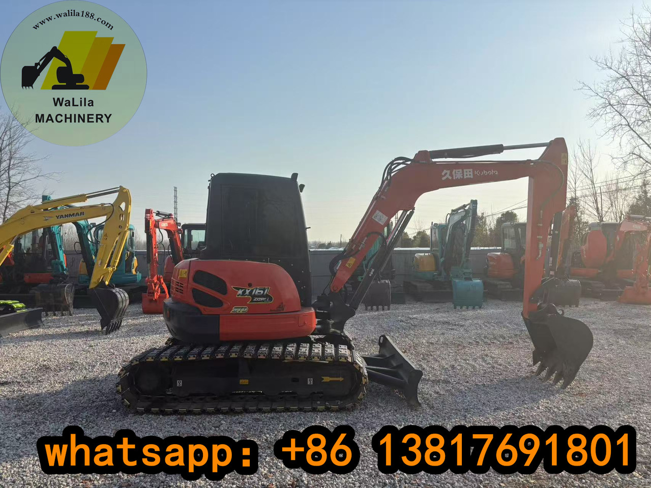KUBOTA KX161 - Mini pelle: photos 1 KUBOTA KX161 - Mini pelle: photos 1