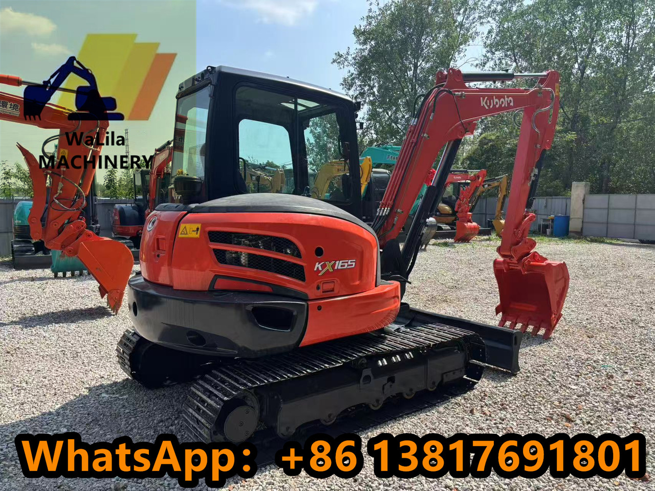 Mini pelle KUBOTA KX165-5: photos 8
